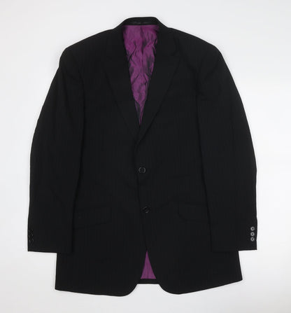 Mens UK Size 38 Skopes Regular Black Suit Jacket