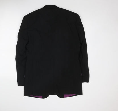 Mens UK Size 38 Skopes Regular Black Suit Jacket