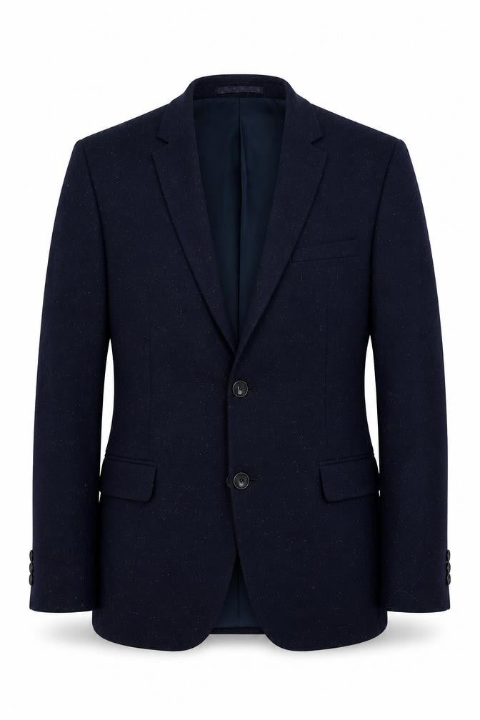 Mens UK Size 38 Marks and Spencer Regular Blue Suit Jacket