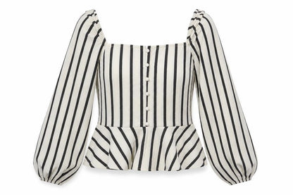 Womens UK Size L H&M White Basic Blouse