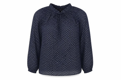 Womens UK Size 14 Marks and Spencer Blue Basic Blouse