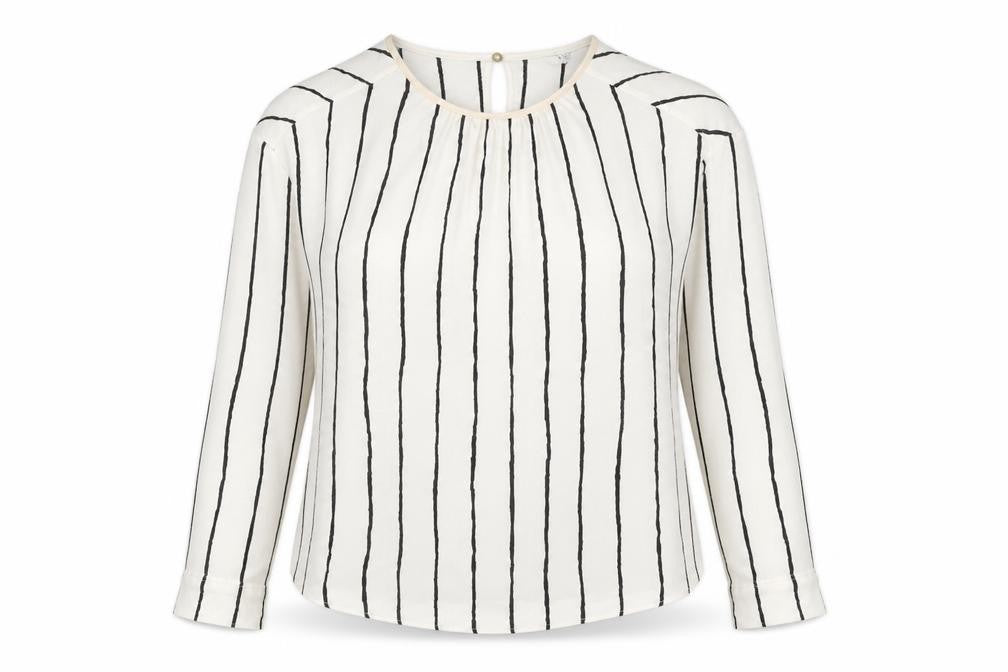 Womens UK Size 10 Marks and Spencer Ivory Basic Blouse