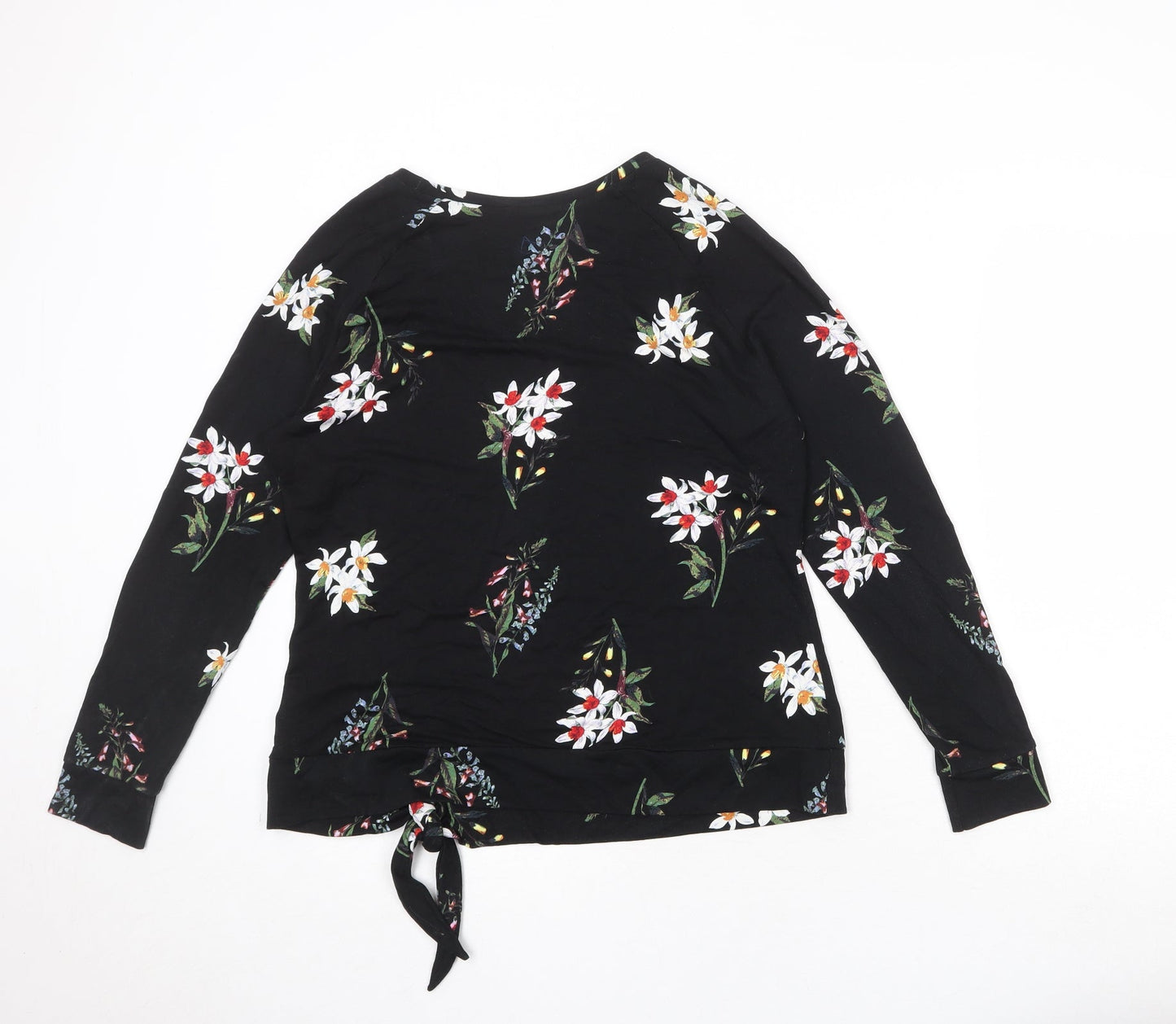 Womens UK Size 12 Per Una Black Basic Blouse