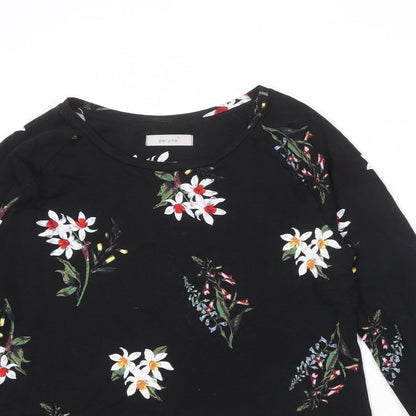 Womens UK Size 12 Per Una Black Basic Blouse