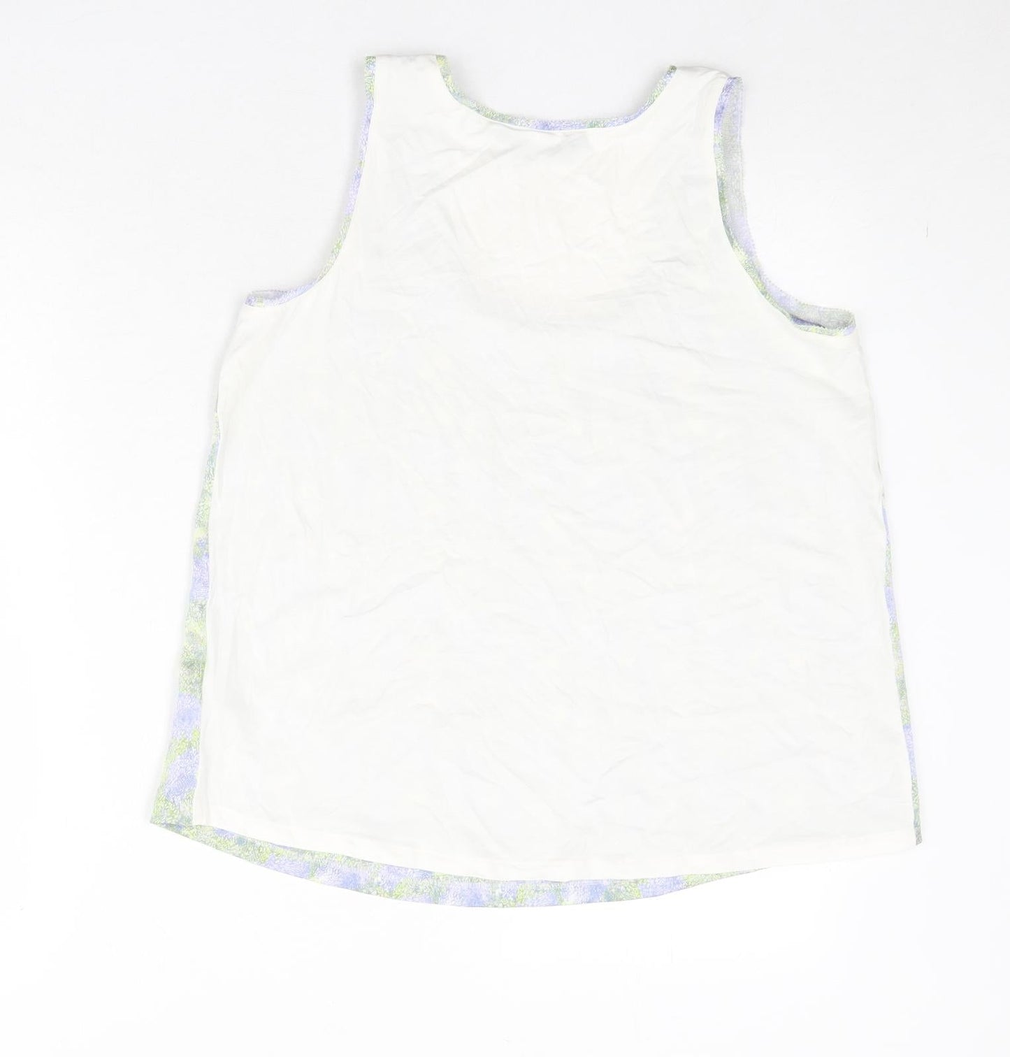Womens UK Size 8 Marks and Spencer Multicoloured Basic Tank