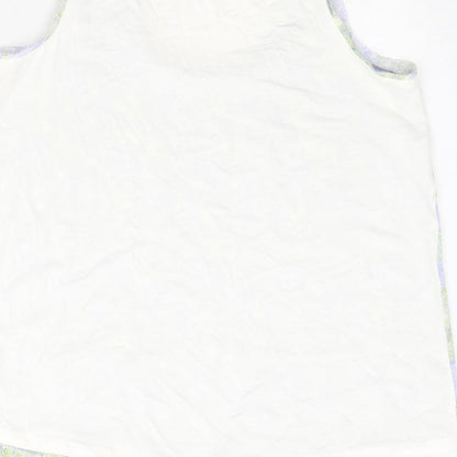 Womens UK Size 8 Marks and Spencer Multicoloured Basic Tank