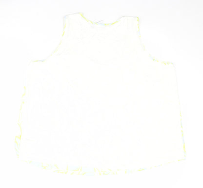 Womens UK Size 22 Marks and Spencer Multicoloured Basic Tank