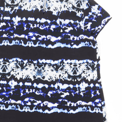 Womens UK Size M Belle Vere Multicoloured Basic Blouse