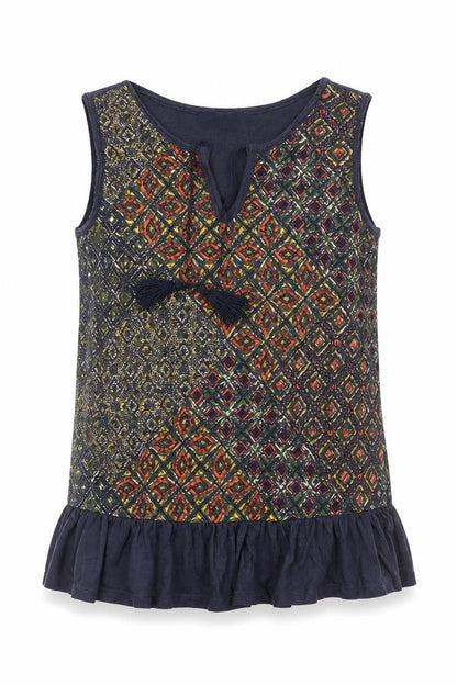 Womens UK Size 10 NEXT Multicoloured Basic Tank