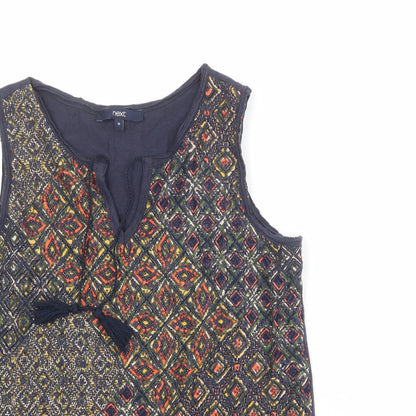 Womens UK Size 10 NEXT Multicoloured Basic Tank