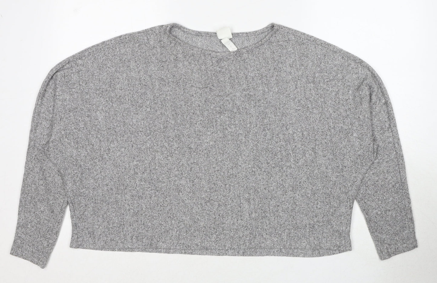 Womens UK Size L H&M Grey Pullover Jumper