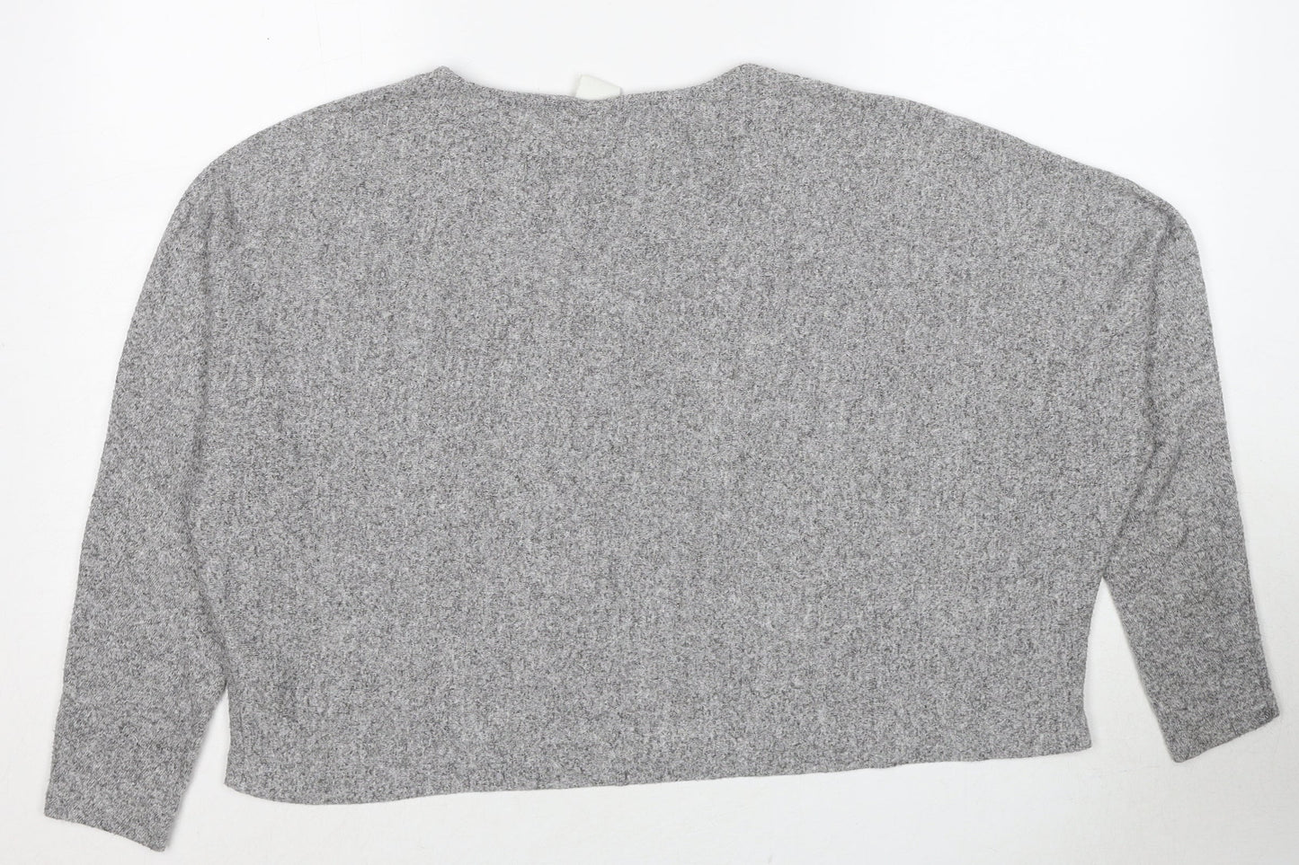 Womens UK Size L H&M Grey Pullover Jumper