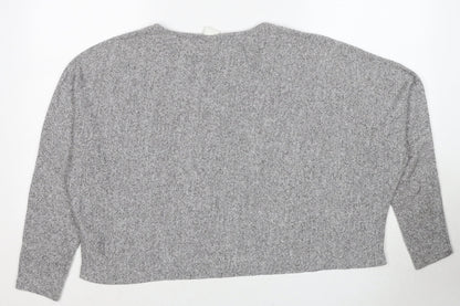 Womens UK Size L H&M Grey Pullover Jumper