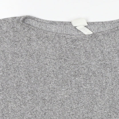 Womens UK Size L H&M Grey Pullover Jumper