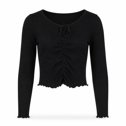 Womens UK Size 10 Miss Selfridge Black Basic Blouse