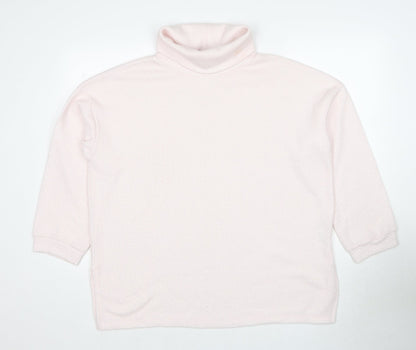 Womens UK Size L New Look Pink Pullover Jumper