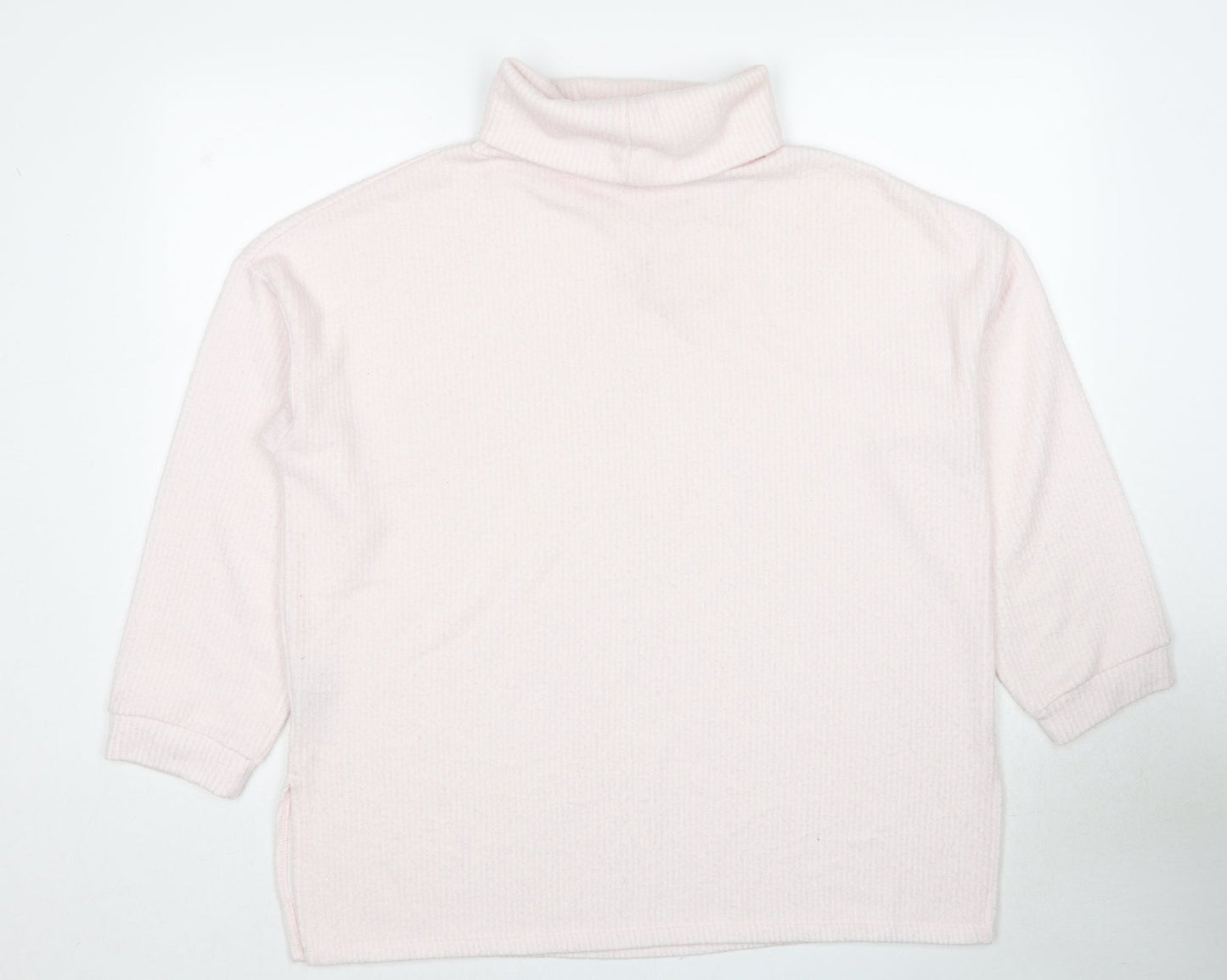 Womens UK Size L New Look Pink Pullover Jumper