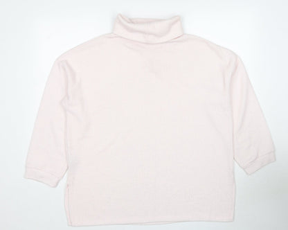 Womens UK Size L New Look Pink Pullover Jumper