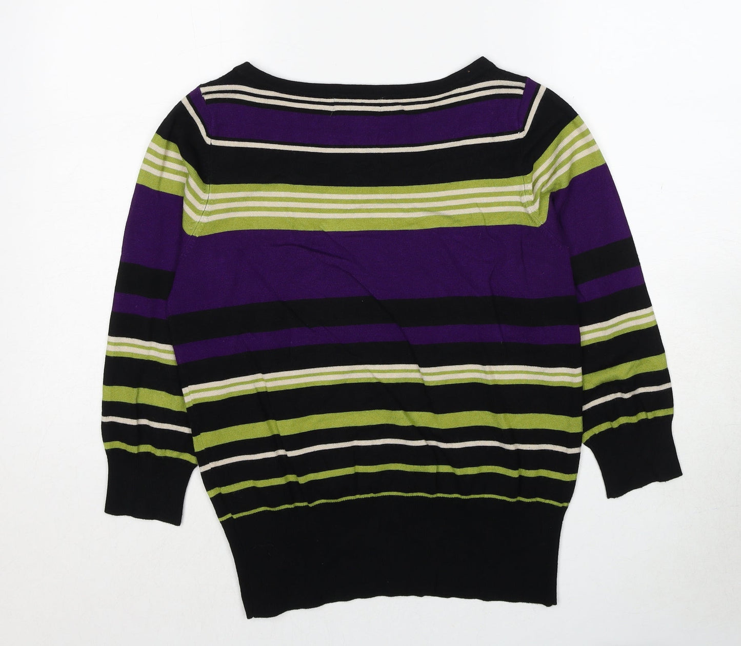 Womens UK Size 14 Debenhams Multicoloured Pullover Jumper