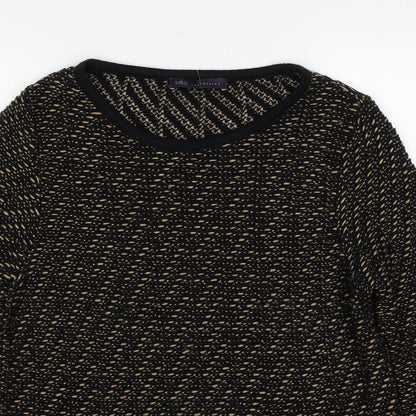 Womens UK Size 12 Marks and Spencer Black Pullover Jumper