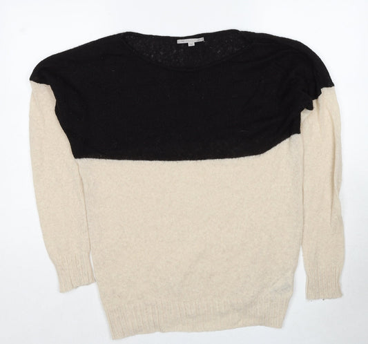 Gap Womens Beige Round Neck Acrylic Pullover Jumper Size M