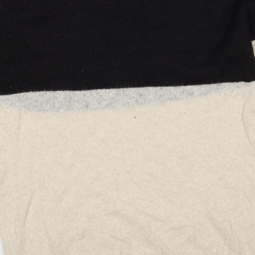 Gap Womens Beige Round Neck Acrylic Pullover Jumper Size M