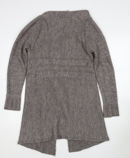 Womens UK Size M Kaliko Brown Cardigan Jumper