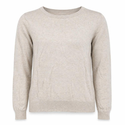 Womens UK Size S H&M Beige Pullover Jumper