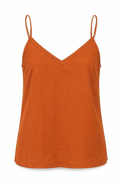 Womens UK Size 10 ASOS Orange Camisole Tank