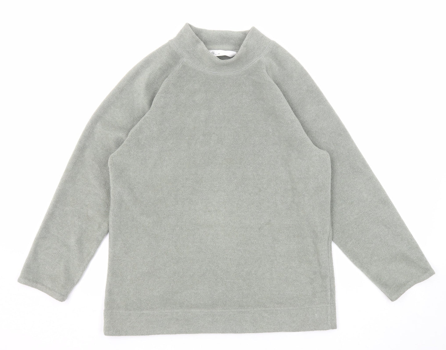 BHS Womens Grey Polyester Pullover Sweatshirt Size 10