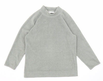 BHS Womens Grey Polyester Pullover Sweatshirt Size 10