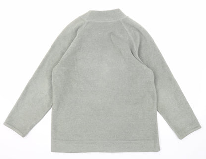 BHS Womens Grey Polyester Pullover Sweatshirt Size 10