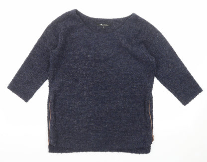 Womens UK Size 8 NEXT Blue Pullover Jumper