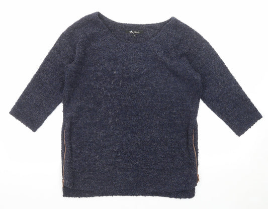 Womens UK Size 8 NEXT Blue Pullover Jumper