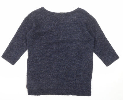 Womens UK Size 8 NEXT Blue Pullover Jumper
