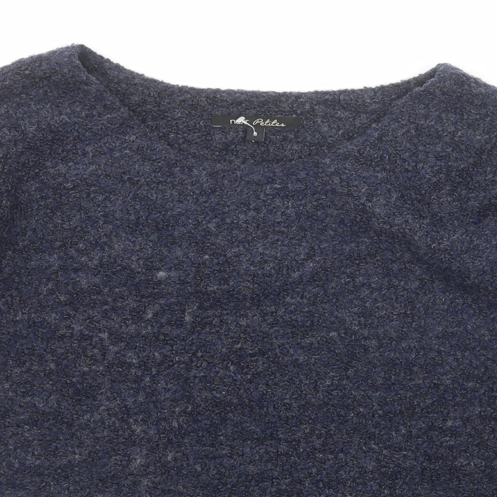 Womens UK Size 8 NEXT Blue Pullover Jumper