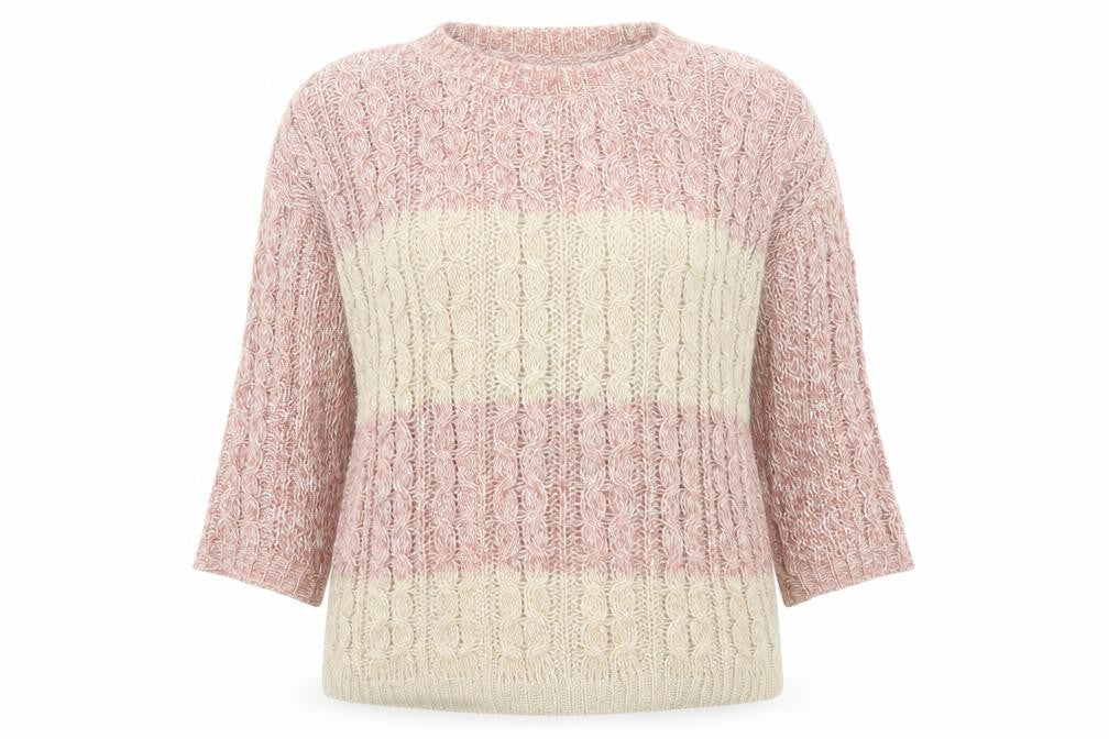 Womens UK Size 12 Marks and Spencer Beige Pullover Jumper