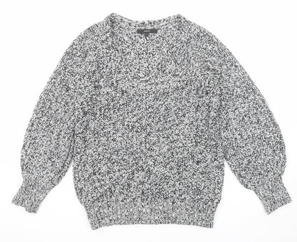 Womens UK Size XS NEXT Black Pullover Jumper