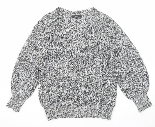 Womens UK Size XS NEXT Black Pullover Jumper