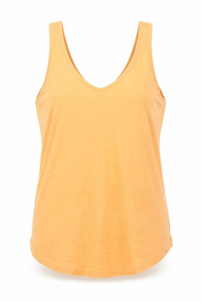 Womens UK Size 12 ASOS Orange Basic Tank