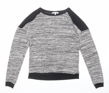 Womens UK Size 8 New Look Grey Pullover Jumper