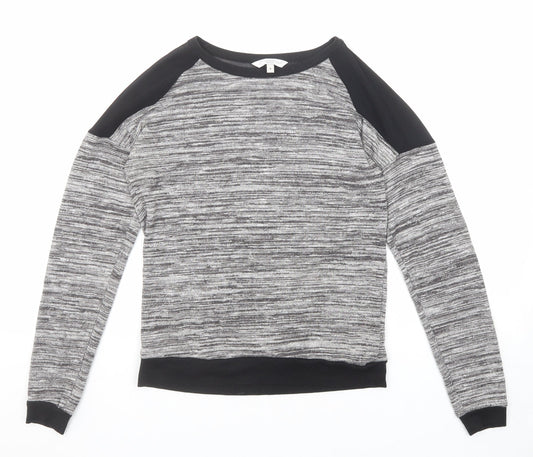 Womens UK Size 8 New Look Grey Pullover Jumper