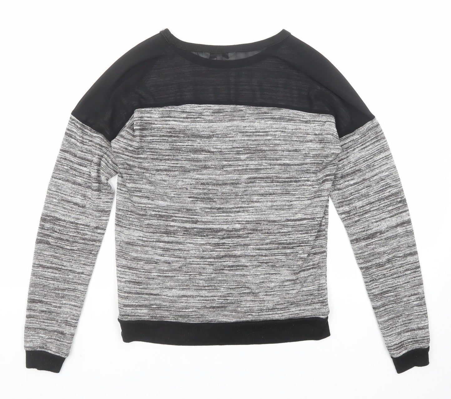 Womens UK Size 8 New Look Grey Pullover Jumper