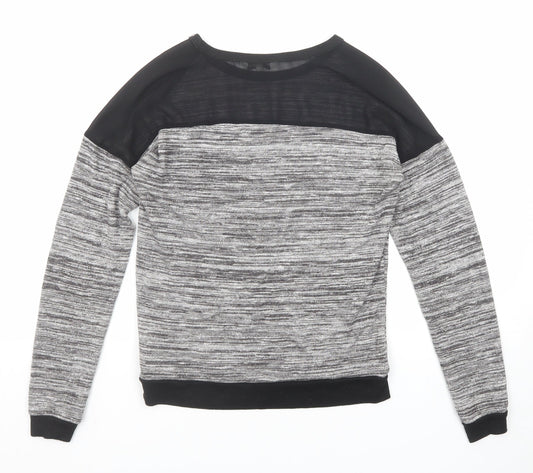 Womens UK Size 8 New Look Grey Pullover Jumper