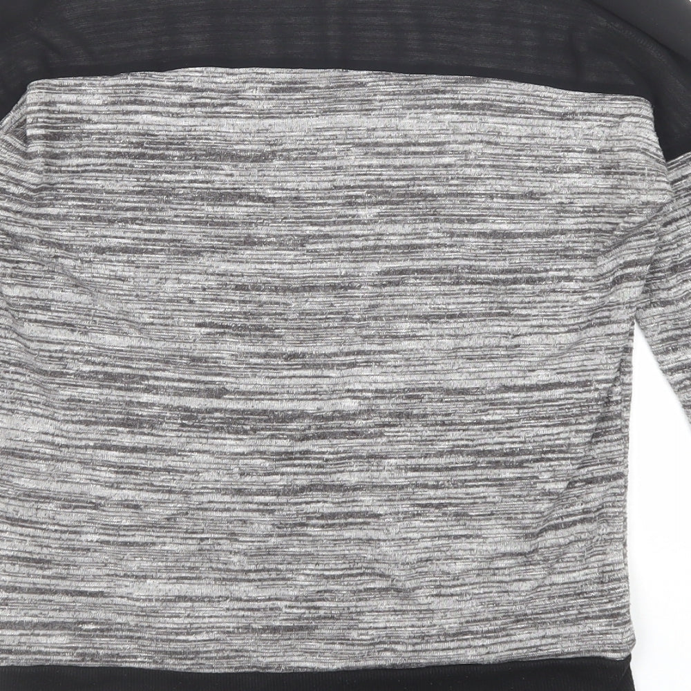 Womens UK Size 8 New Look Grey Pullover Jumper