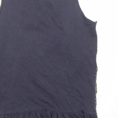 Womens UK Size 8 NEXT Blue Basic Tank