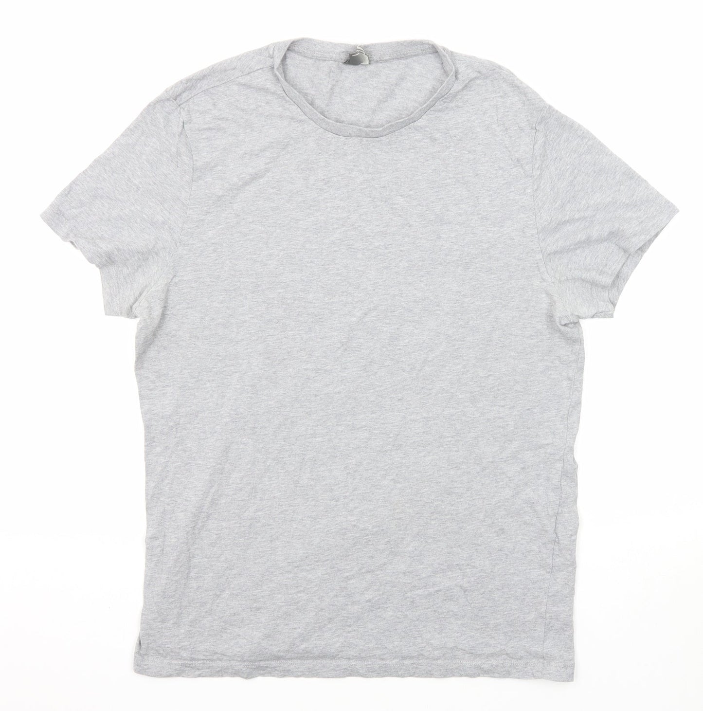 Womens UK Size L ASOS Grey Basic T-Shirt
