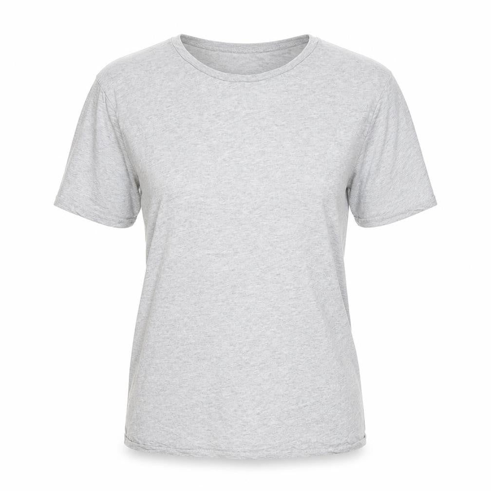 Womens UK Size L ASOS Grey Basic T-Shirt
