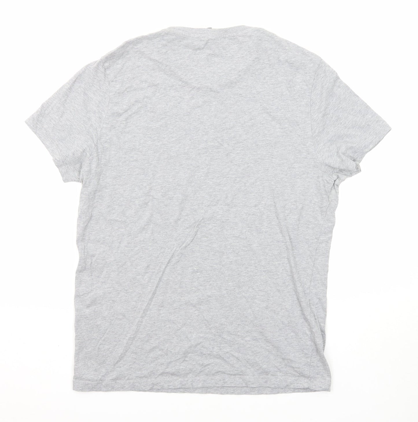 Womens UK Size L ASOS Grey Basic T-Shirt