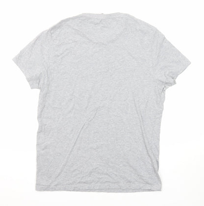 Womens UK Size L ASOS Grey Basic T-Shirt